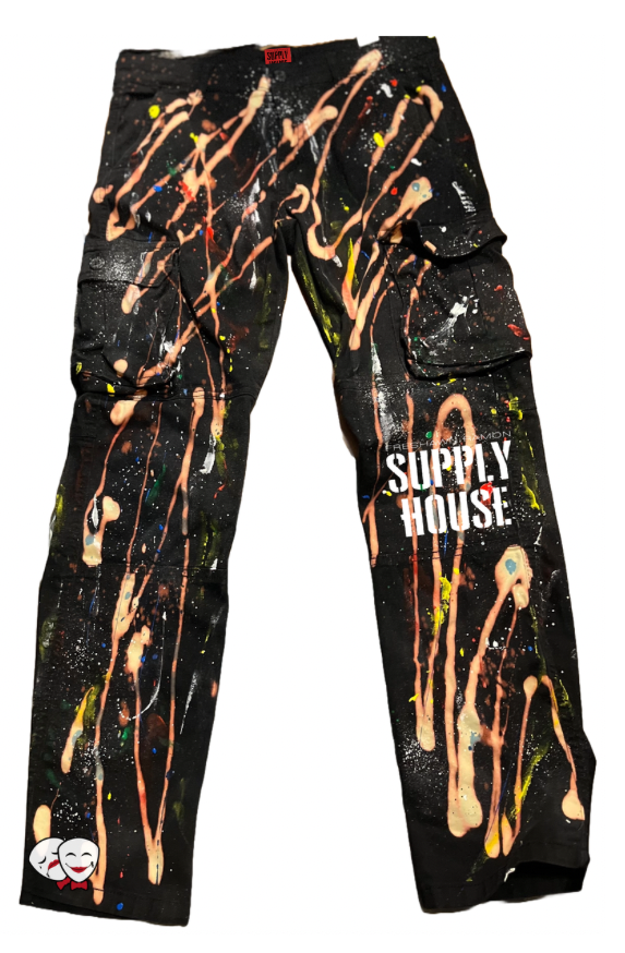FRESHAWN RAMON SUPPLY HOUSE STREET CAMO CARGO PANTS