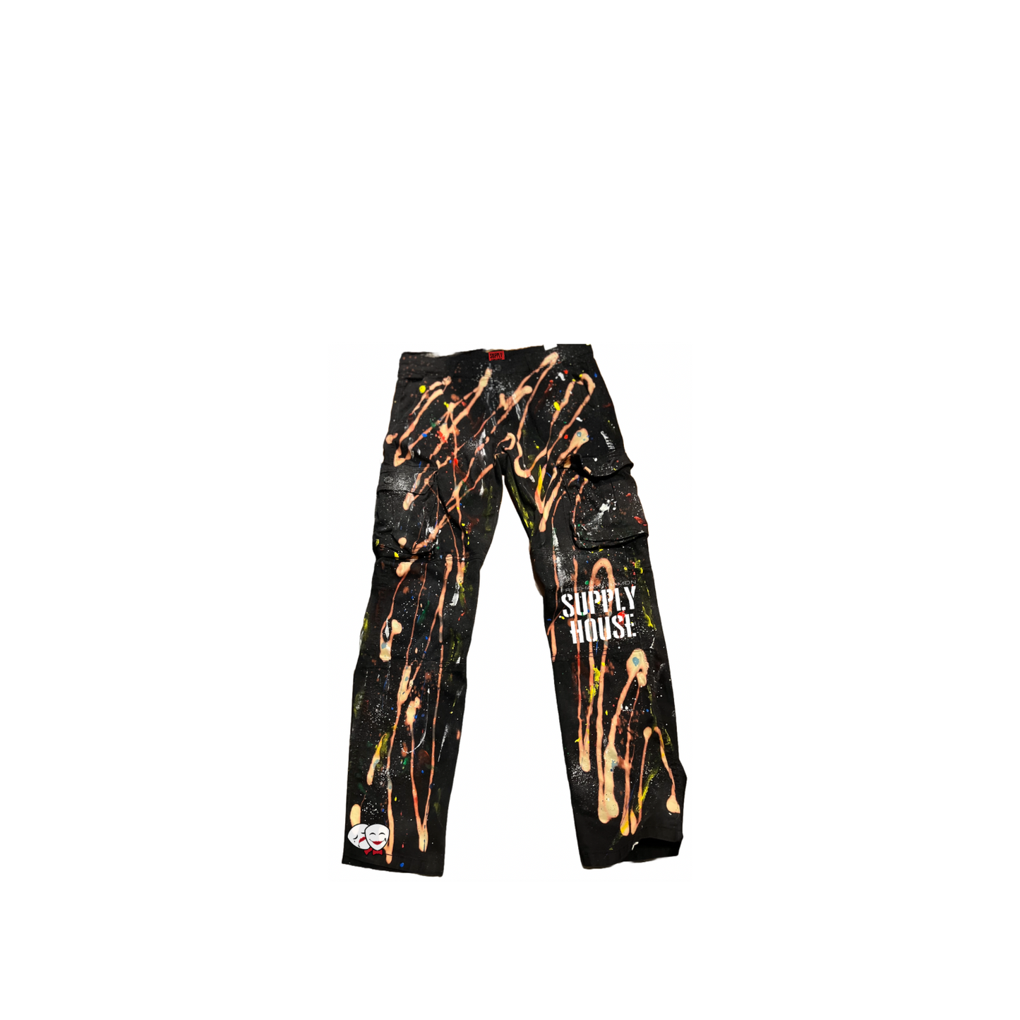 FRESHAWN RAMON SUPPLY HOUSE STREET CAMO CARGO PANTS