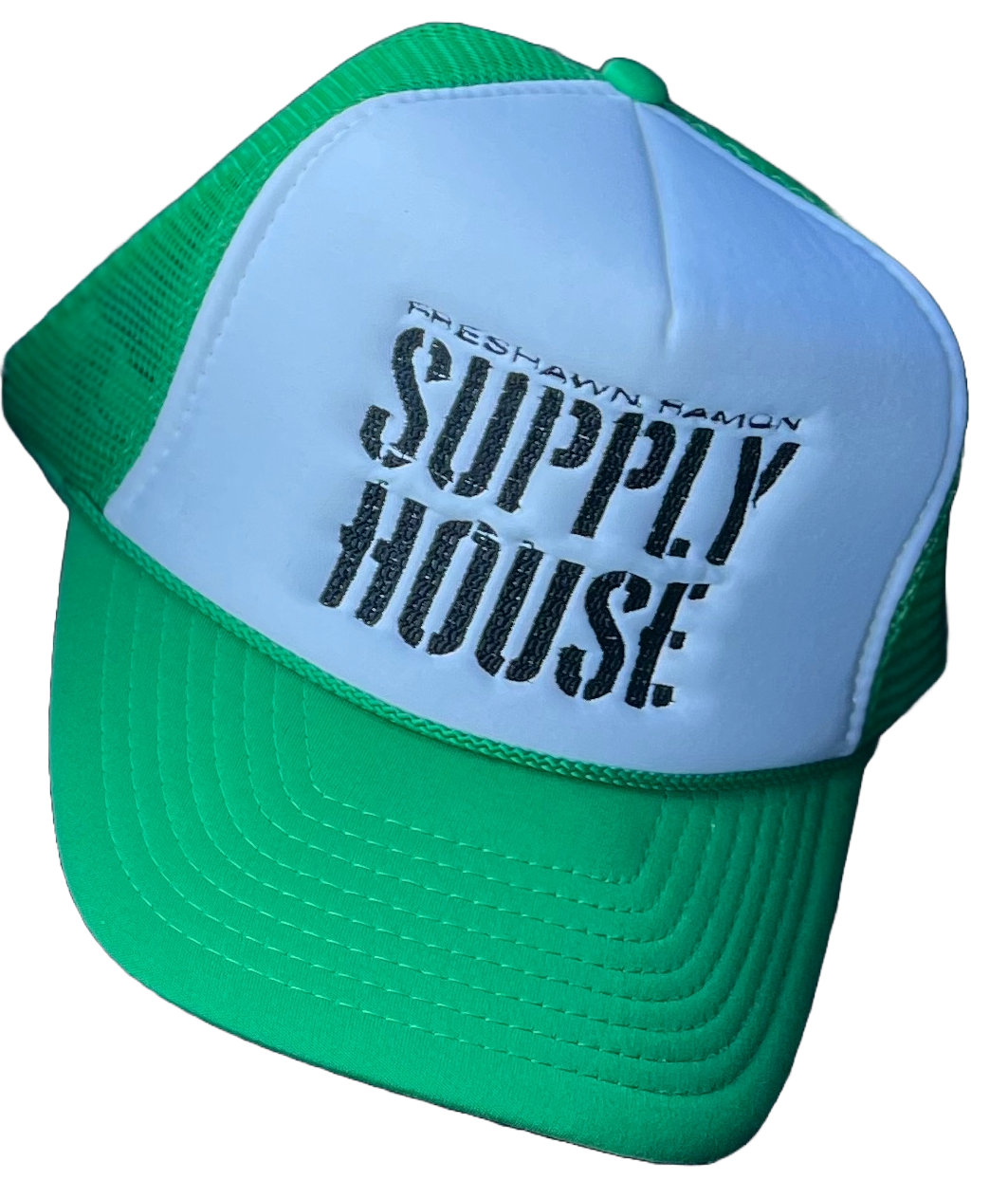 GREEN WORKING TRUCKER HAT