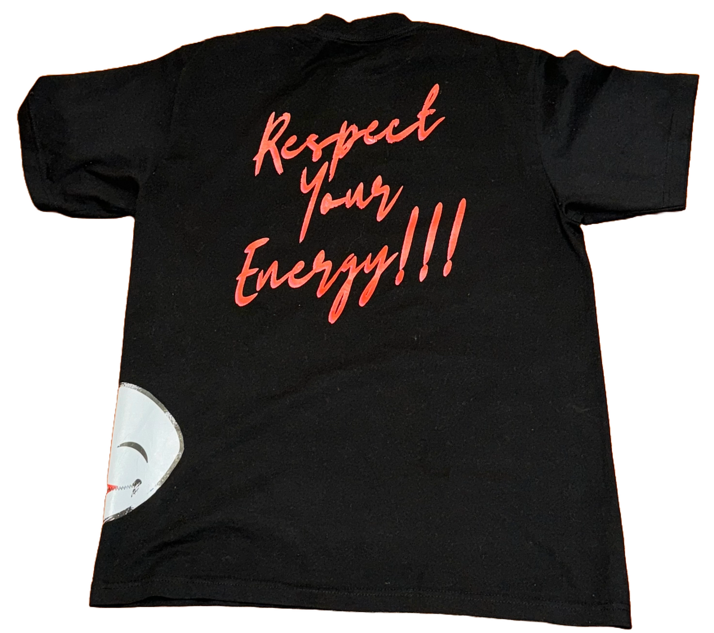 BLACK RESPECT YOUR ENERGY!!! TEE